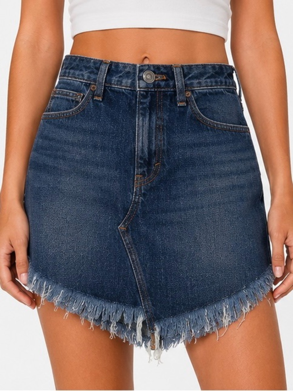 Free People Maverick Denim Mini Skirt Size 29